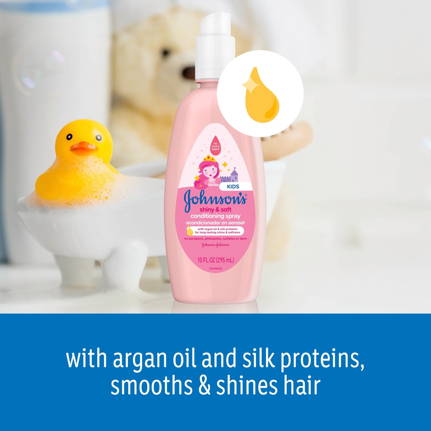 Johnson's Kids Shiny & Soft Tear-Free Conditioning Spray