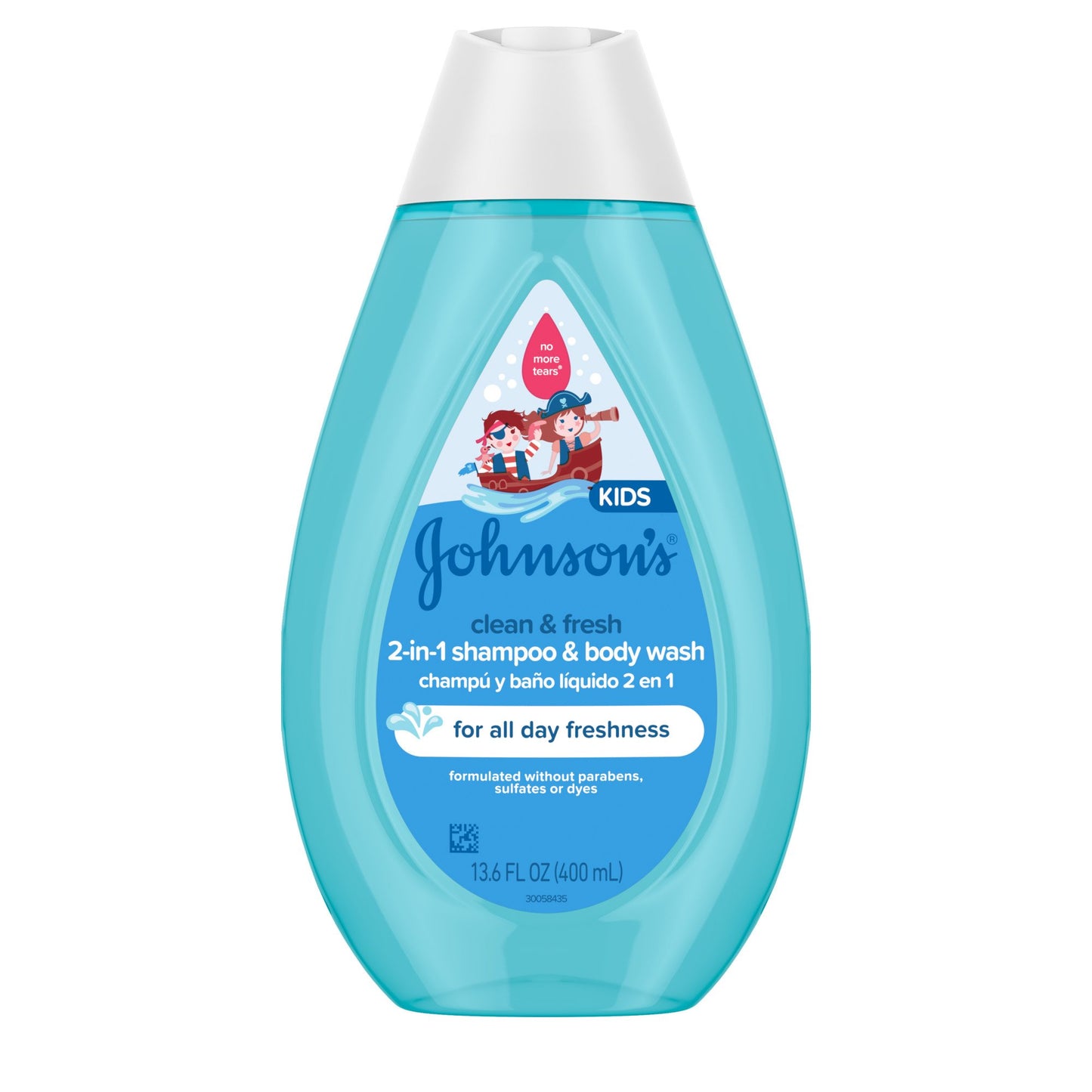 Johnson's Kids Tear-Free Shampoo & Body Wash - Clean & Fresh