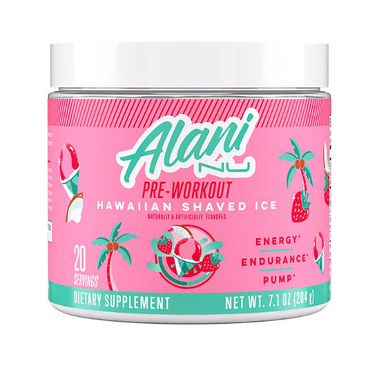 Alani Nu Pre-Workout Supplement - Hawaiian Shaved Ice