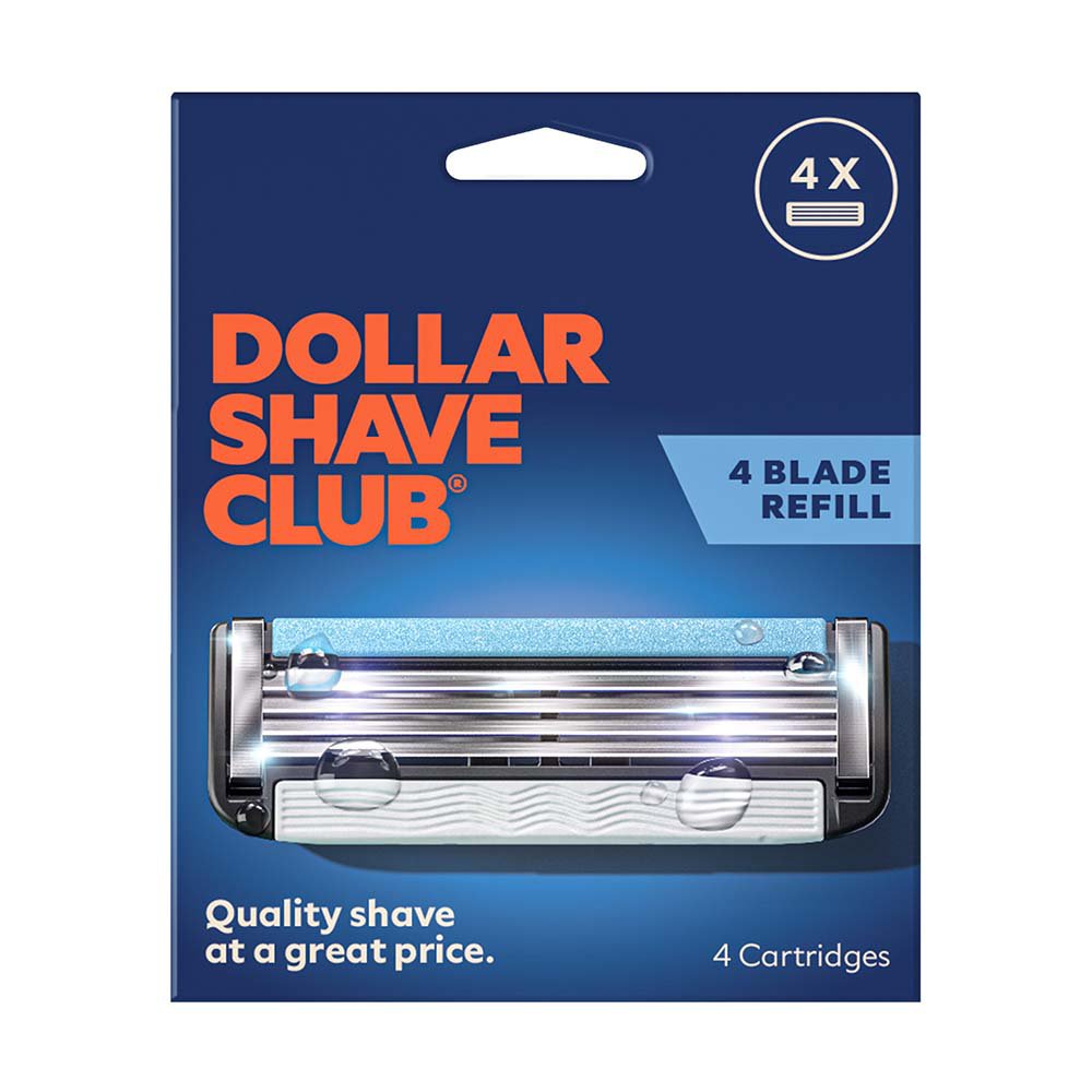 Dollar Shave Club Razor 4-Blade Refills