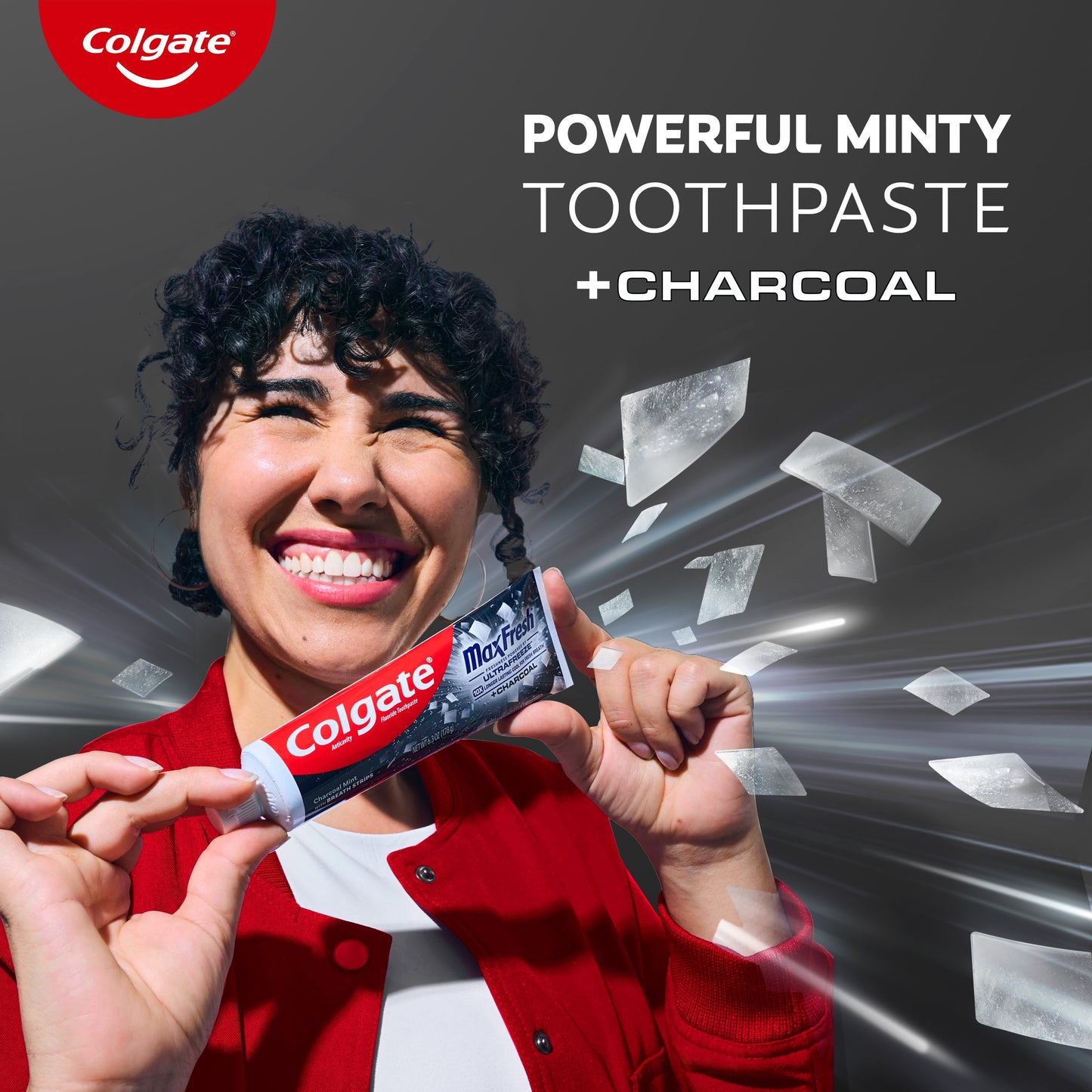 Colgate Max Fresh + Charcoal Anticavity Toothpaste - Charcoal Mint