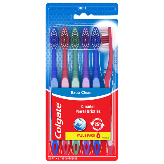 Colgate Extra Clean Toothbrushes - Soft