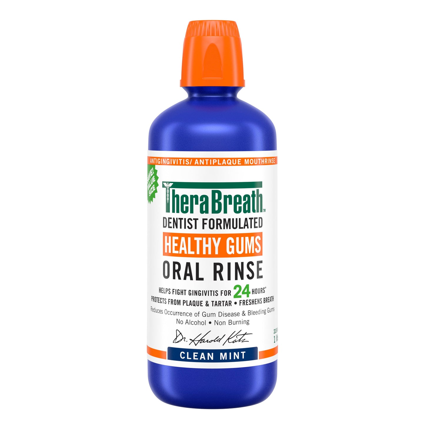 TheraBreath Healthy Gums Oral Rinse - Clean Mint