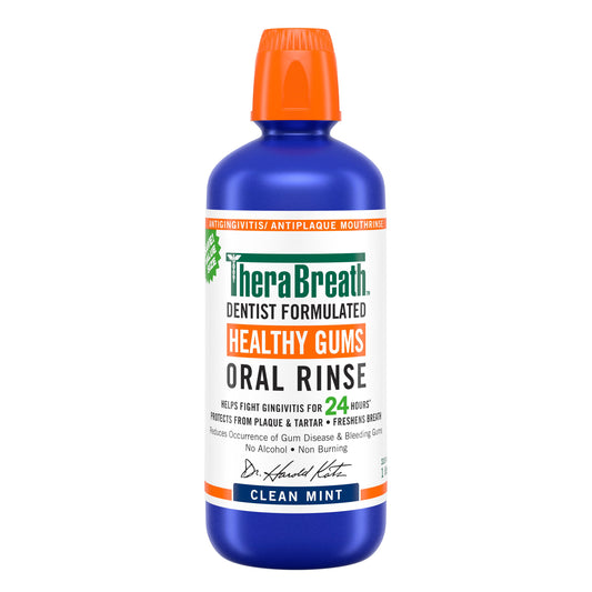 TheraBreath Healthy Gums Oral Rinse - Clean Mint