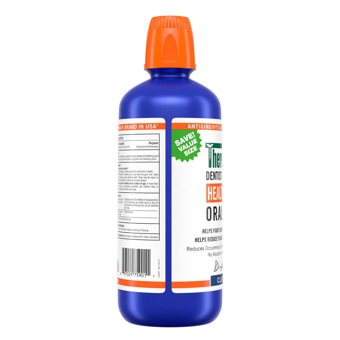 TheraBreath Healthy Gums Oral Rinse - Clean Mint
