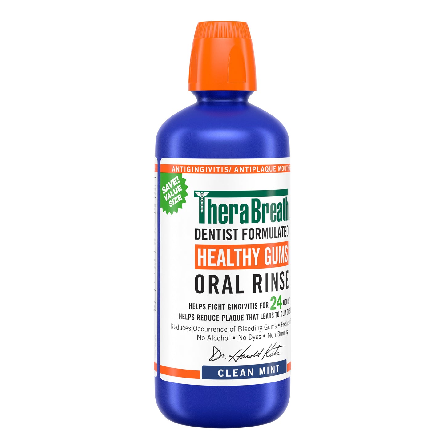TheraBreath Healthy Gums Oral Rinse - Clean Mint