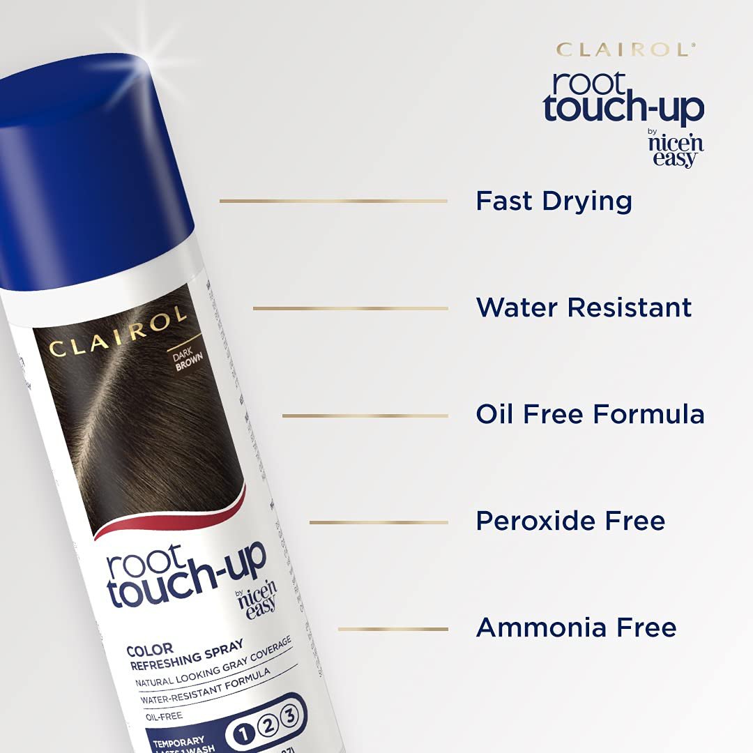 Clairol Root Touch-Up Color Refreshing Spray Black