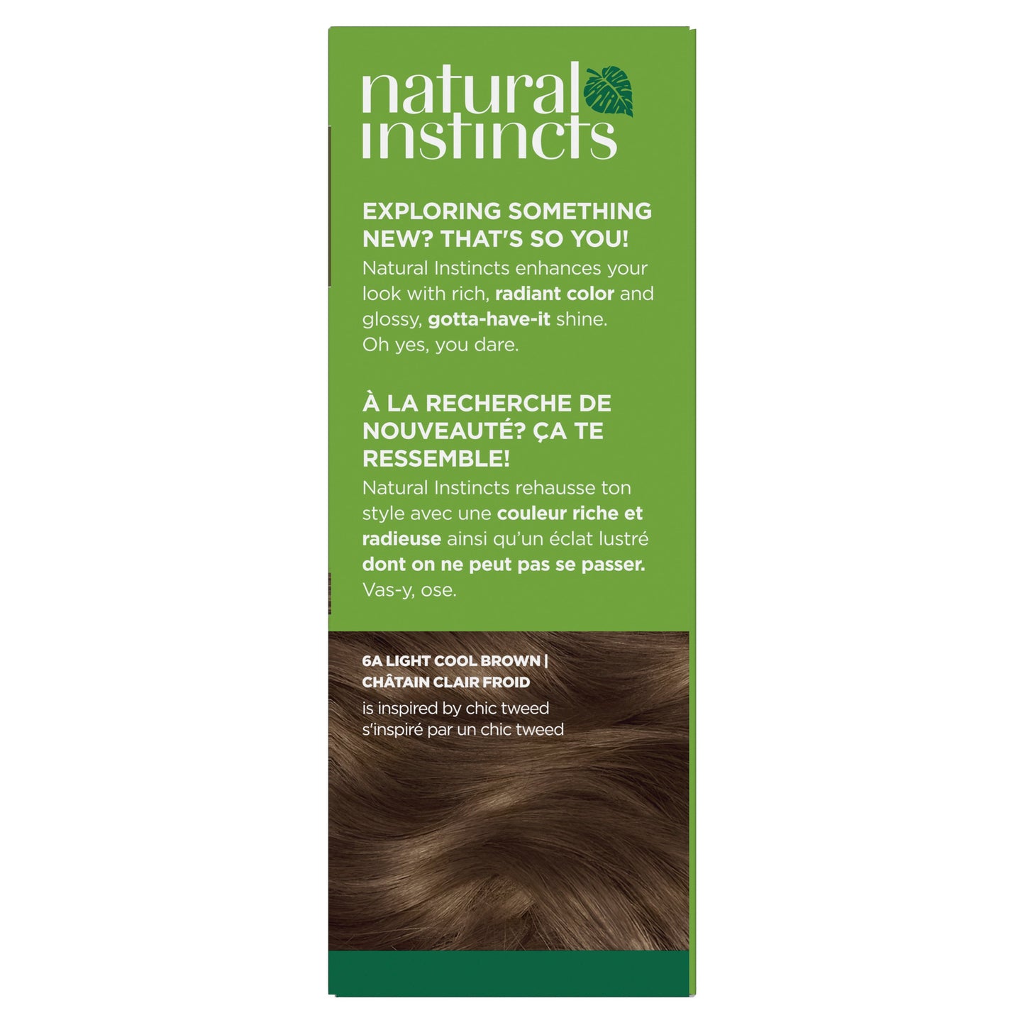 Clairol Natural Instincts Vegan Demi-Permanent Hair Color - 6A Light Cool Brown