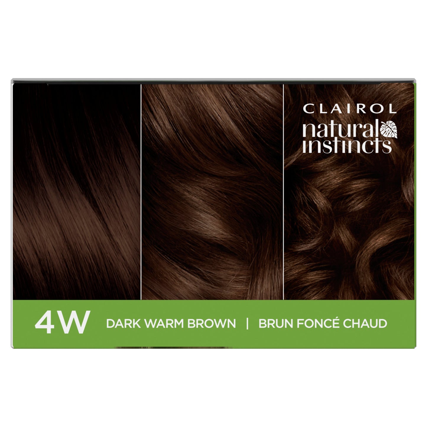 Clairol Natural Instincts Vegan Demi-Permanent Hair Color - 4W Dark Warm Brown