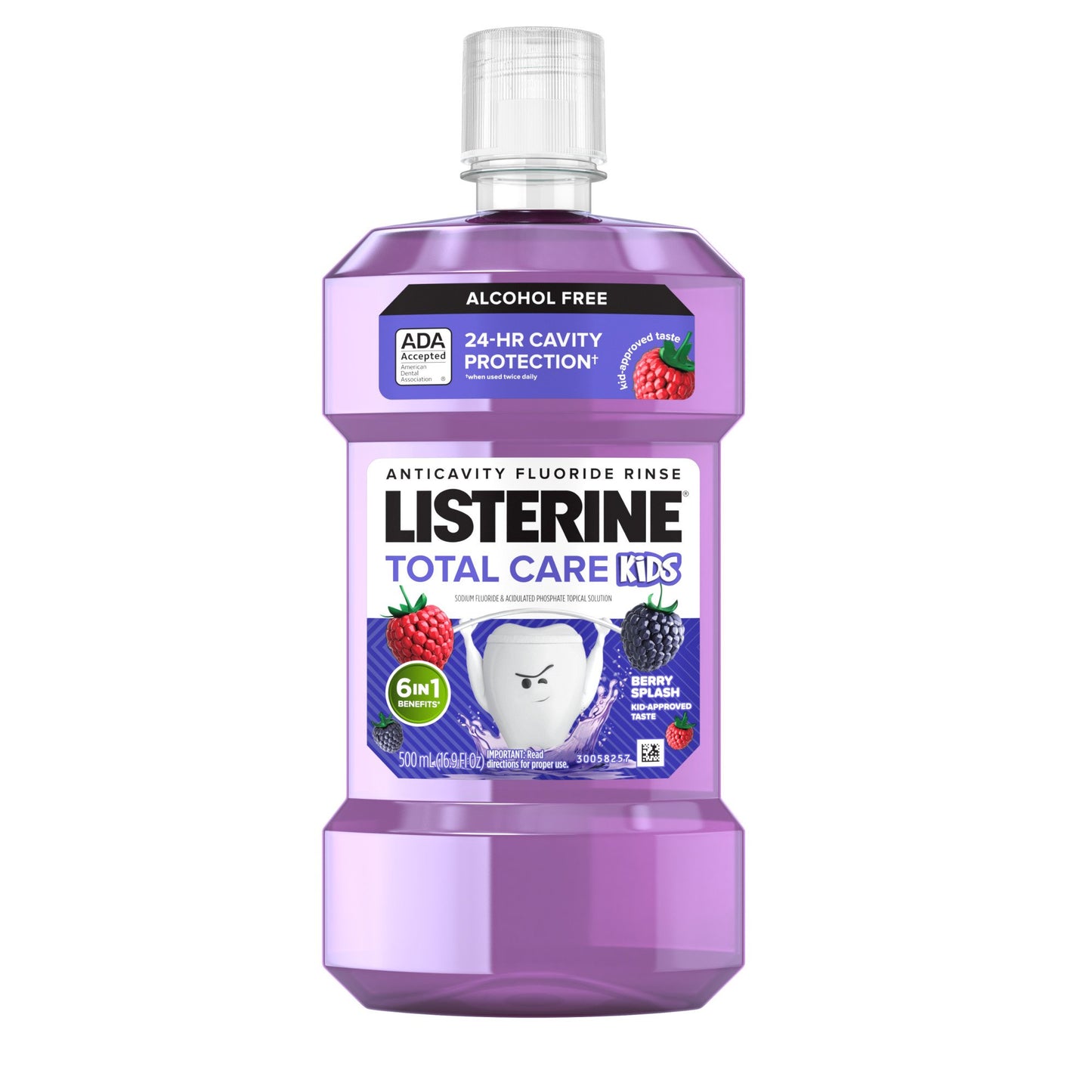 Listerine Smart Rinse Mouthwash - Berry Splash