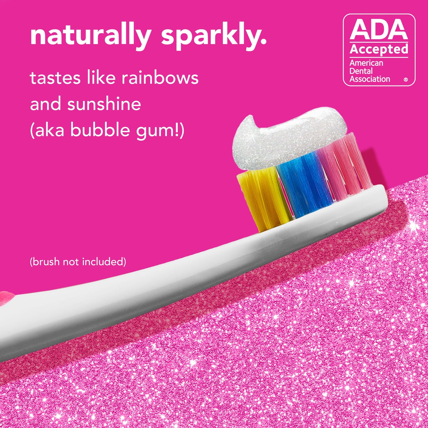 hello Kids Unicorn Sparkle Fluoride Toothpaste - Bubble Gum