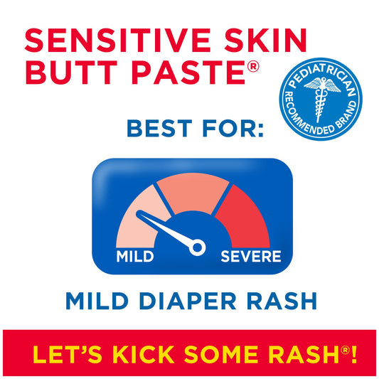 Boudreaux's Butt Paste Sensistive Skin Diaper Rash Cream Ointment