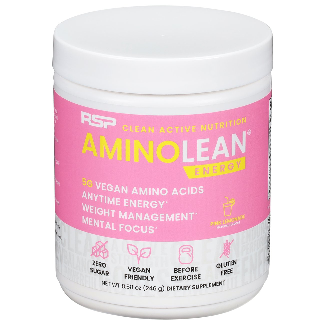RSP AminoLean Energy Powder - Pink Lemonade