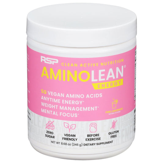 RSP AminoLean Energy Powder - Pink Lemonade