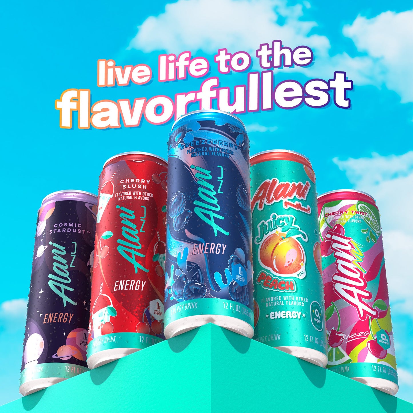 Alani Nu Zero Sugar Energy Drink - Breezeberry