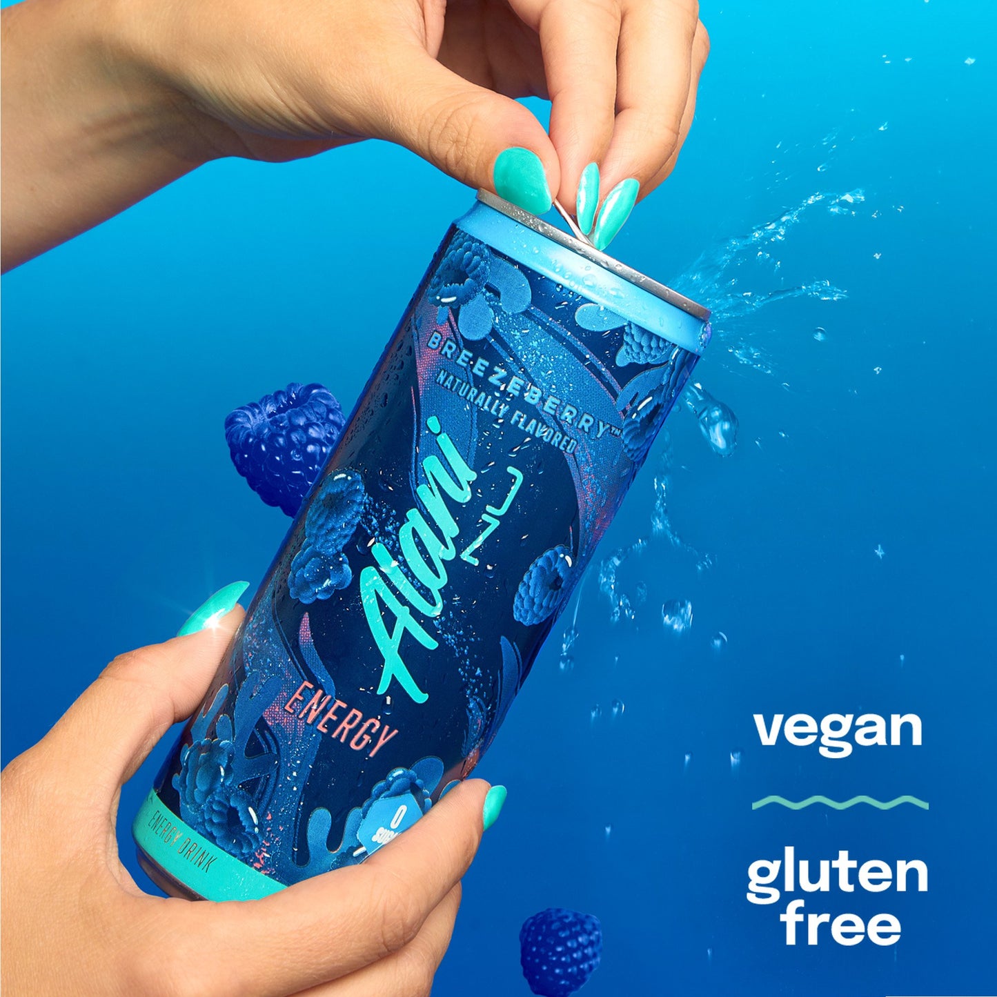 Alani Nu Zero Sugar Energy Drink - Breezeberry