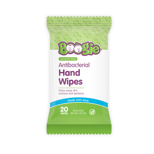 Boogie Hands Antibacterial Hand Wipes