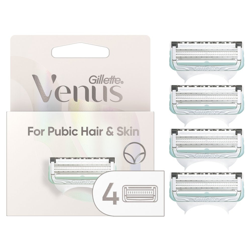 Gillette Venus Pubic Hair & Skin Razor Blade Refills