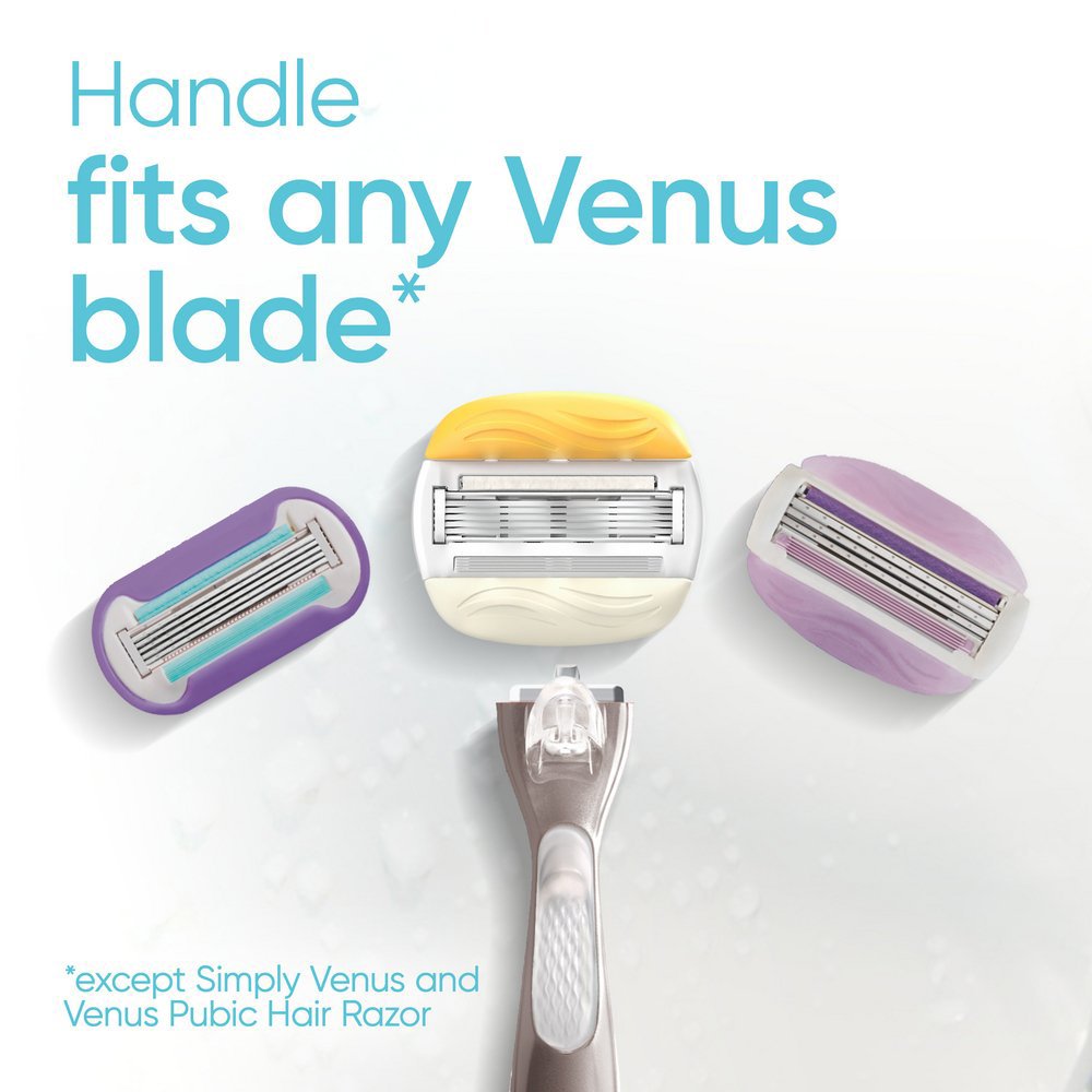 Gillette Venus Comfortglide with Olay Coconut Women's Razor + 2 Blade Refills