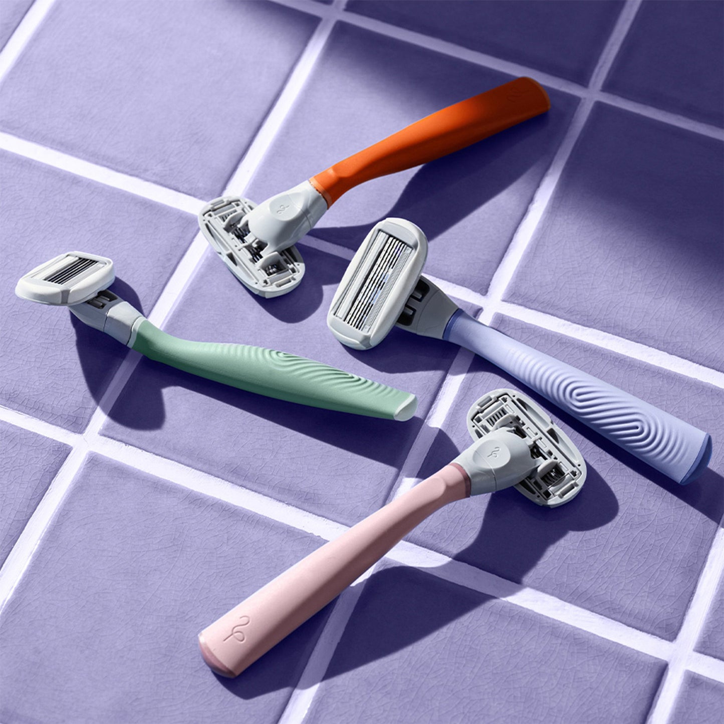 Flamingo Women’s 5 Blade Razor Kit - Lilac