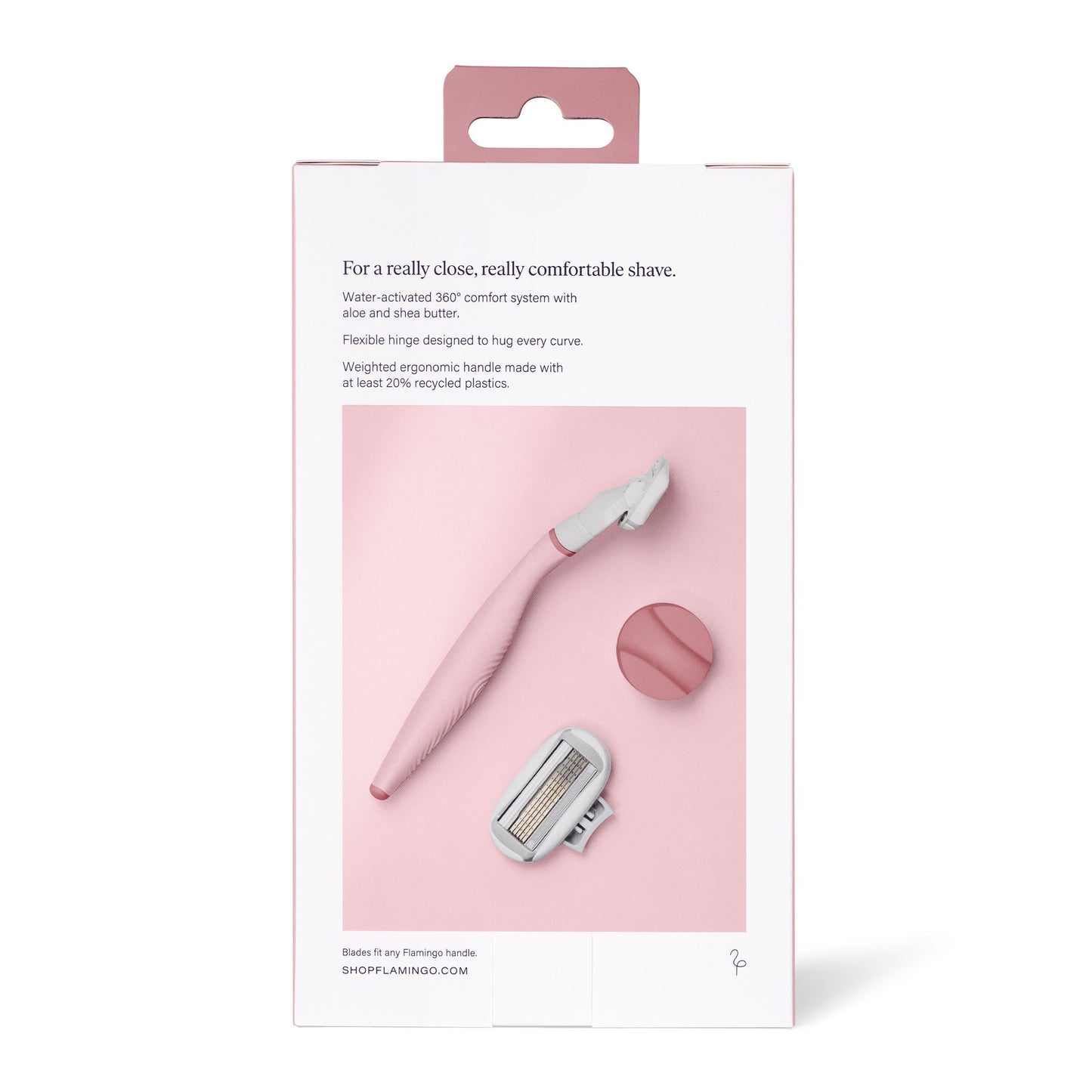 Flamingo Women’s 5 Blade Razor - Rose