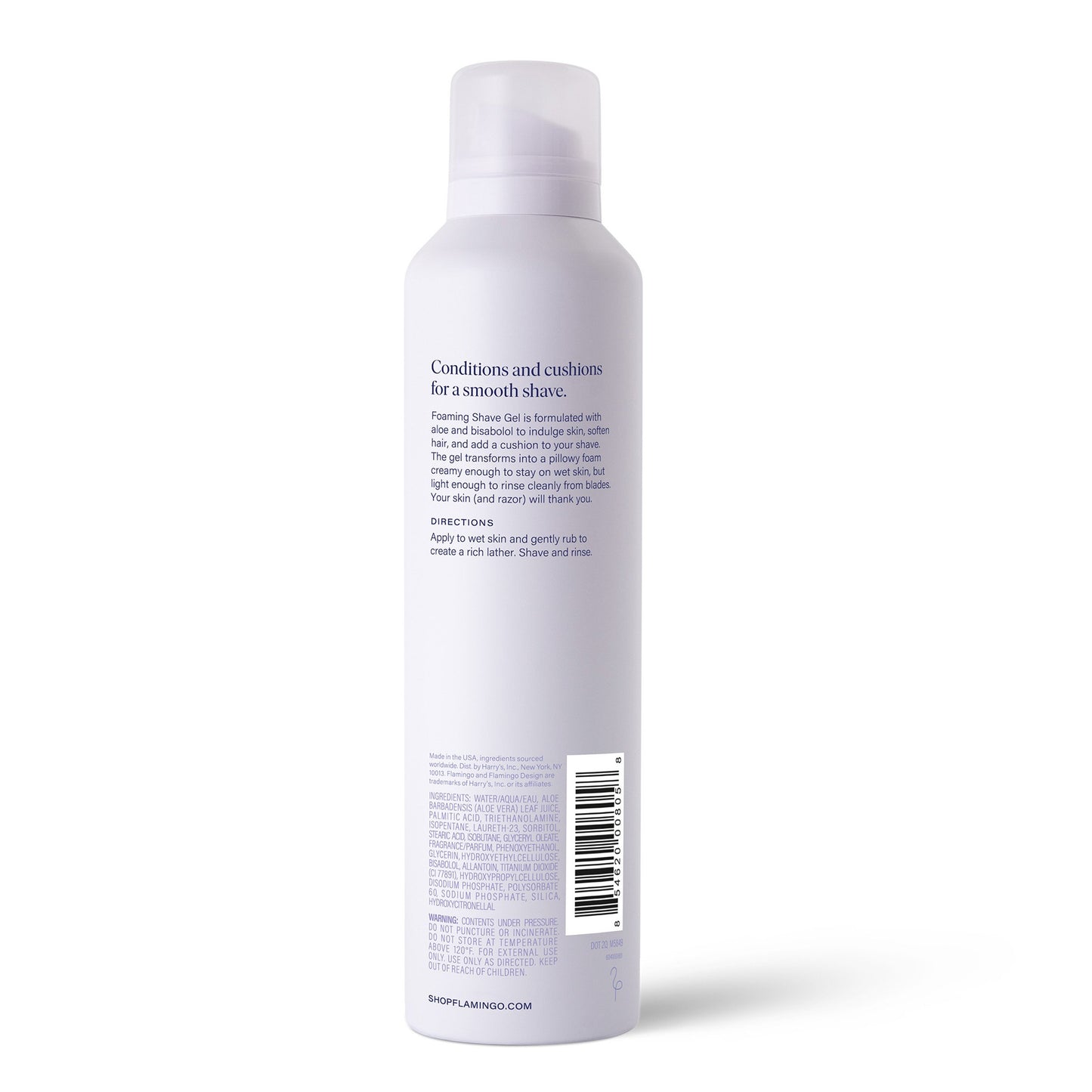 Flamingo Women's Foaming Shave Gel