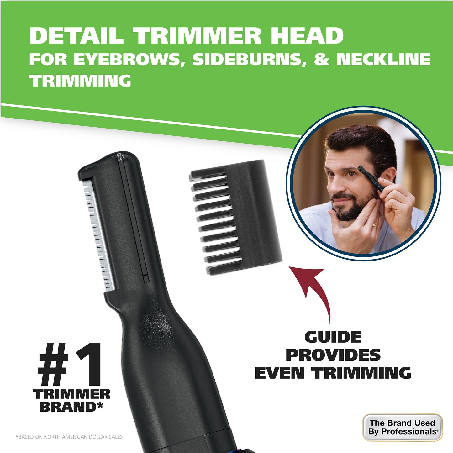 Wahl Micro Groomsman Pro Ear Nose & Brow Trimmer