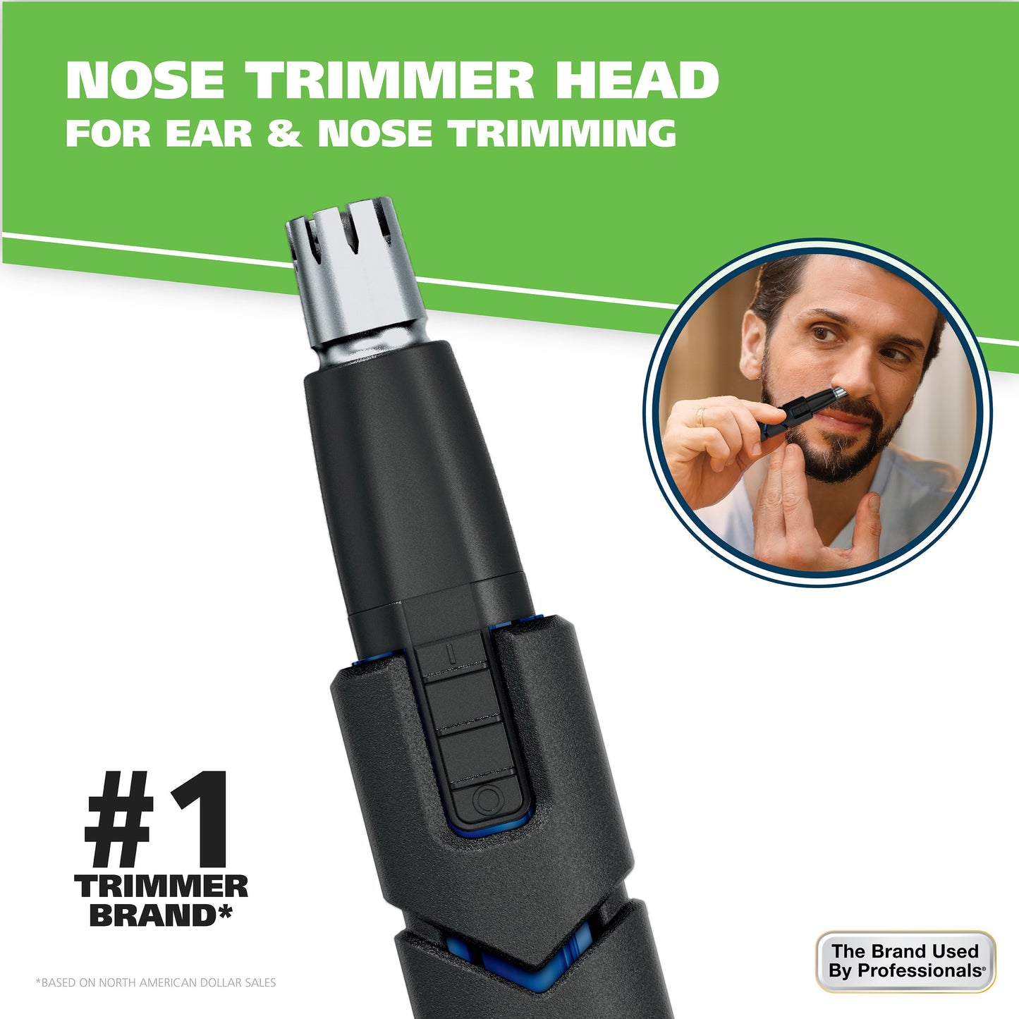 Wahl Micro Groomsman Pro Ear Nose & Brow Trimmer