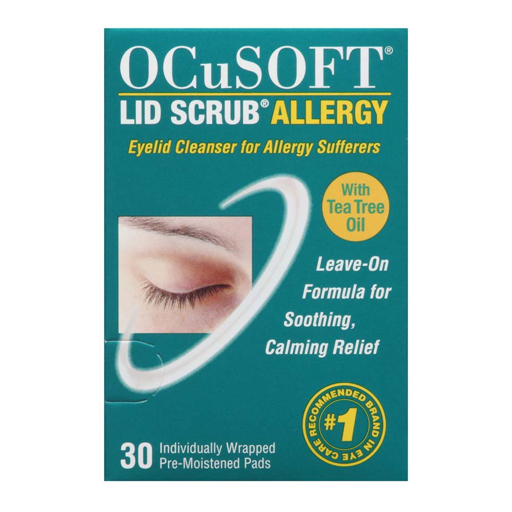 OCuSOFT Allergy Eye Lid Scrub Pads
