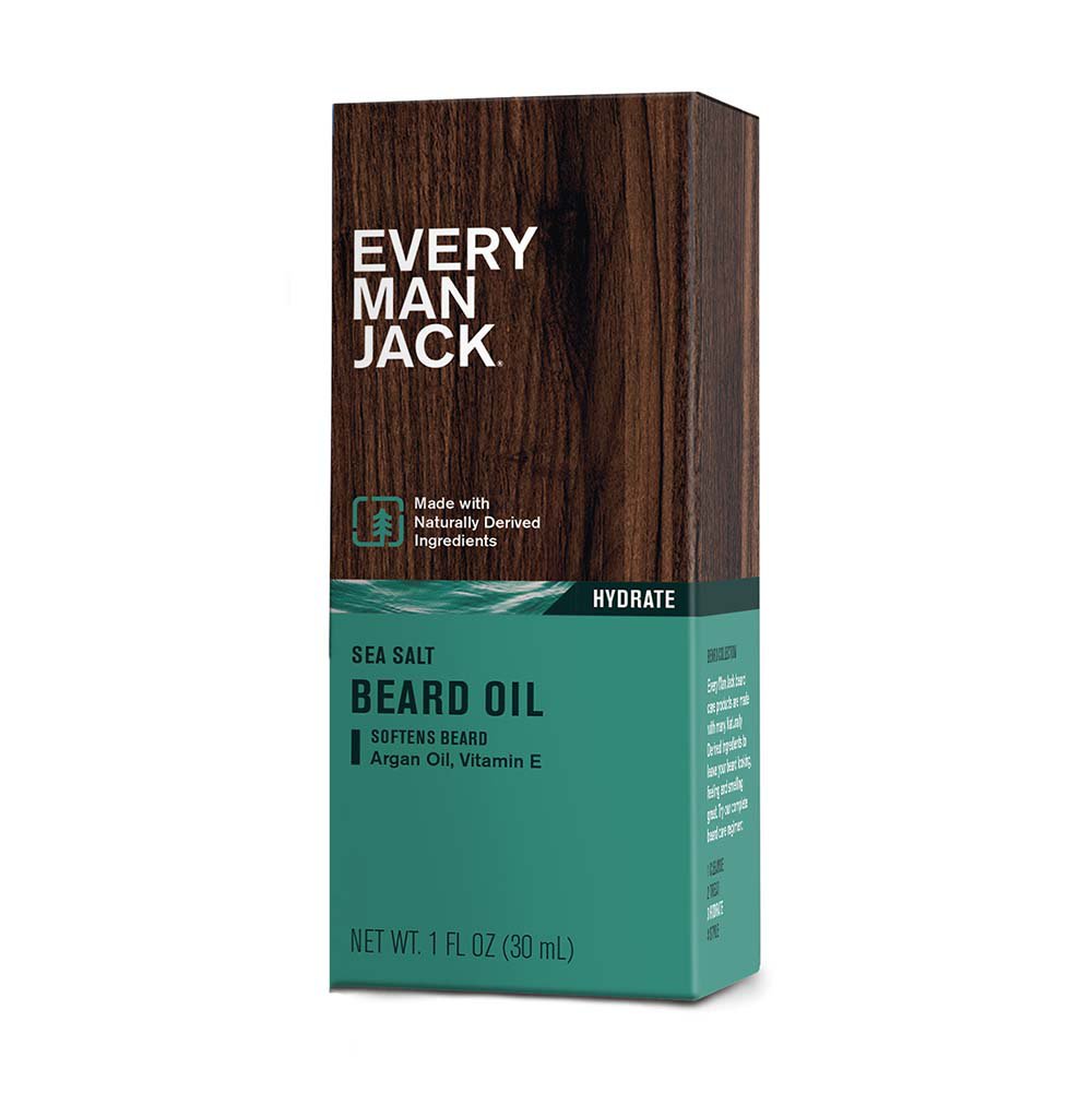 Every Man Jack Beard Oil - Sea Salt