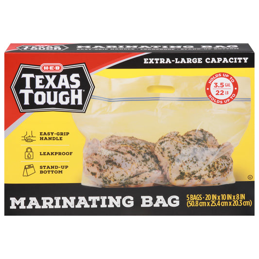H-E-B Texas Tough Extra Large Marinating Bags