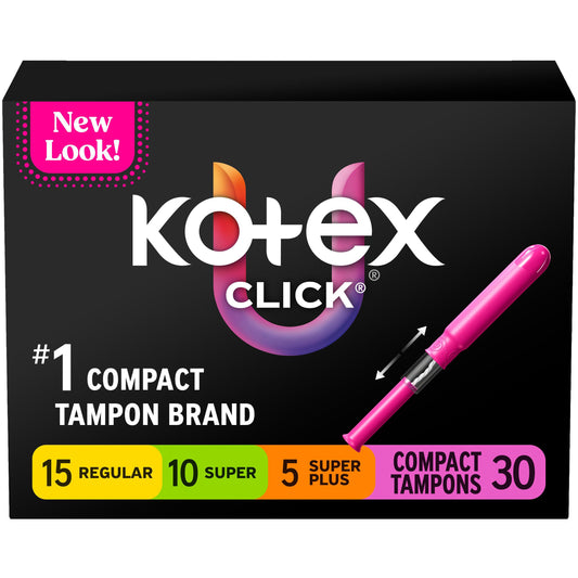 U By Kotex Click Multipack Compact Tampons