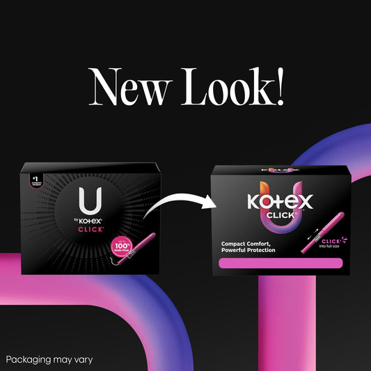 U By Kotex Click Compact Super Plus Tampons