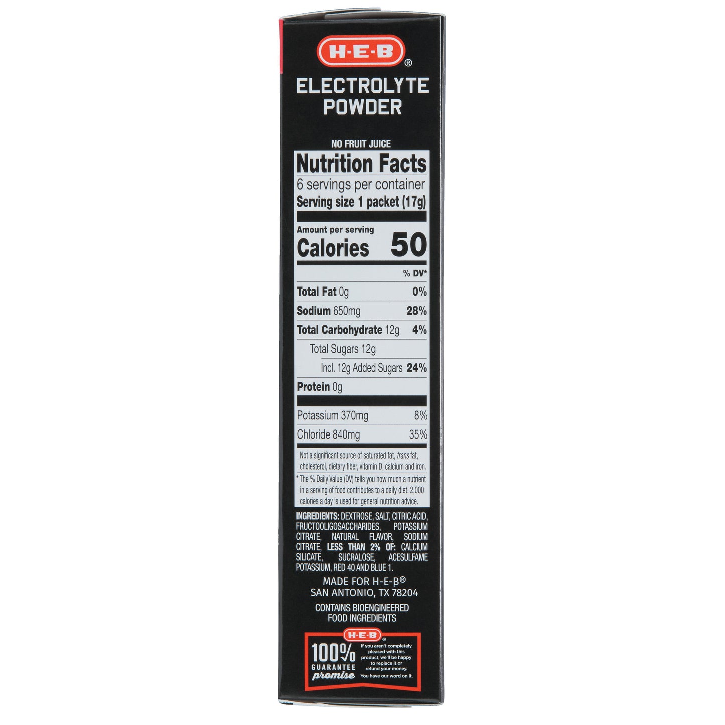 H-E-B Electrolyte Powder Packets - Strawberry Freeze