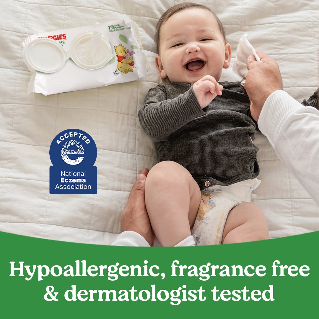 Huggies Natural Care Sensitive Baby Wipes - Unscented, 6 pk