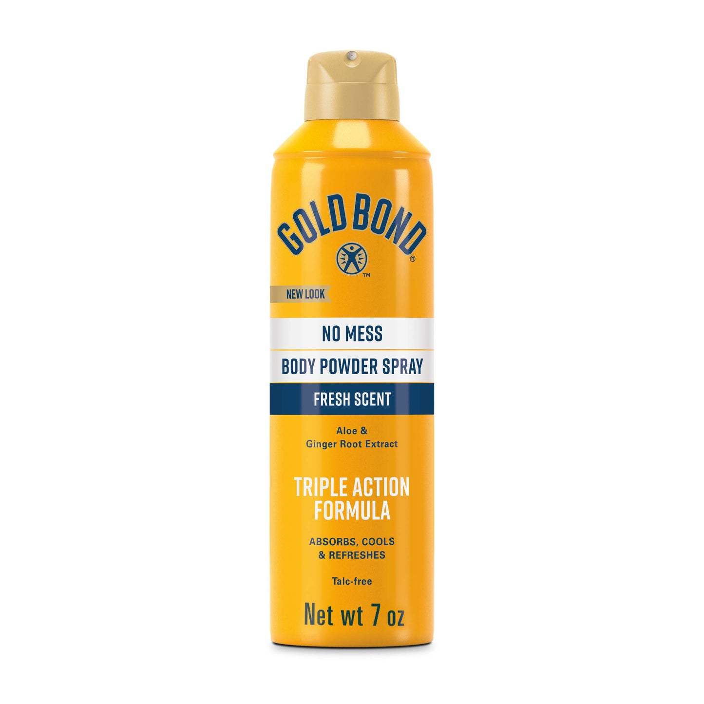 Gold Bond No Mess Body Powder Spray - Fresh Scent