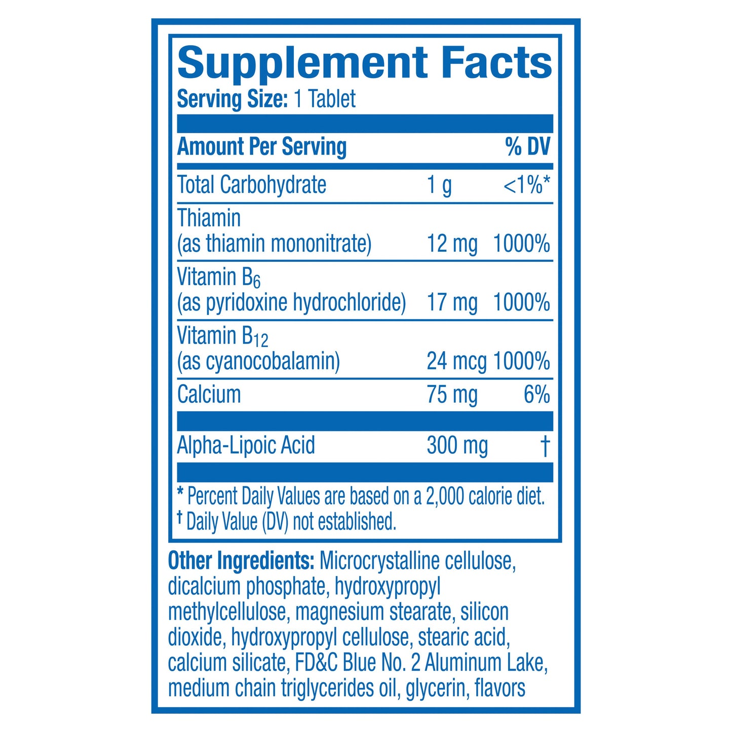 Nervive Nerve Health Tablets with Alpha Lipoic Acid, to Fortify Nerve Health & Function in Fingers, Hands, Toes, & Feet
