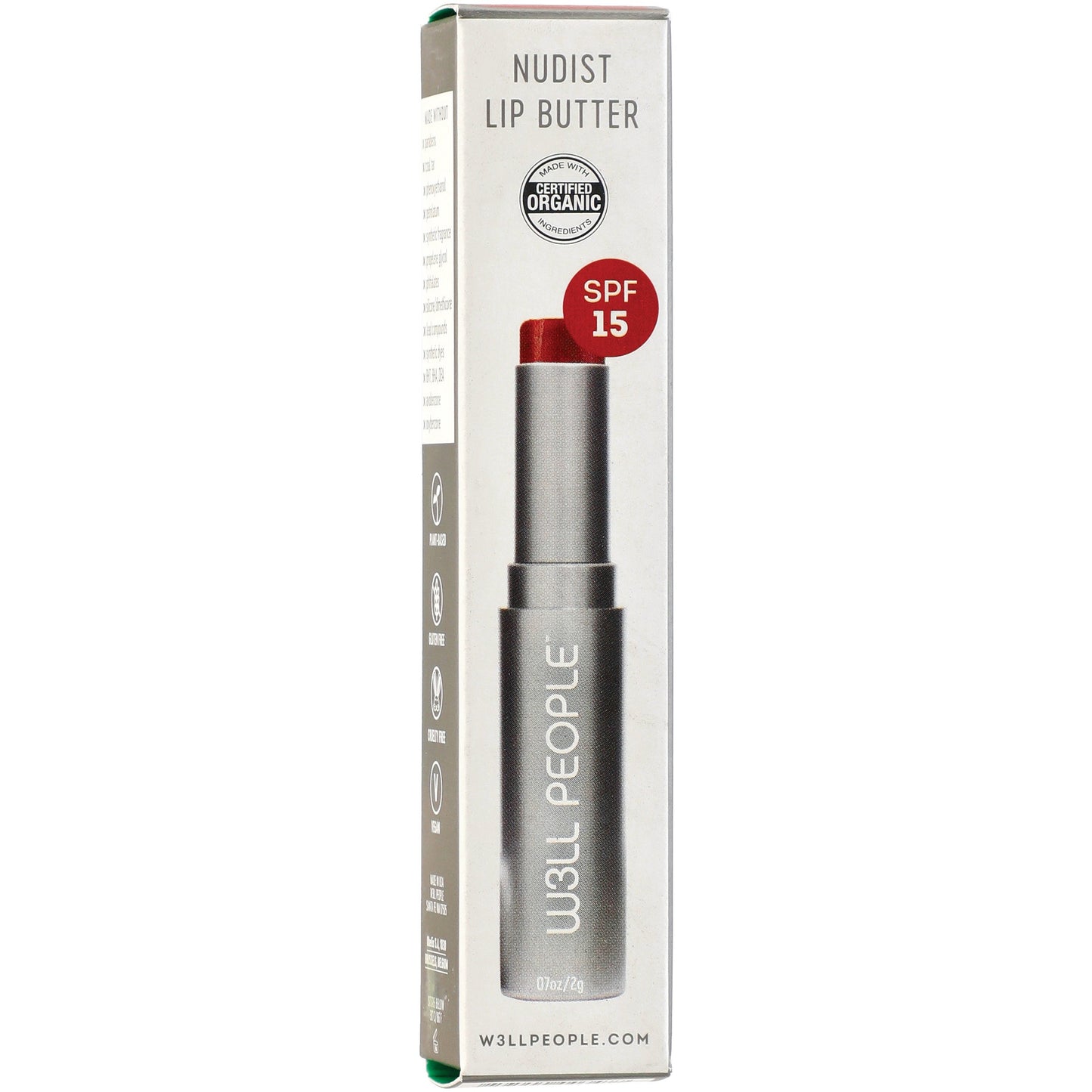 W3ll People Nudist Lip Butter - Wine