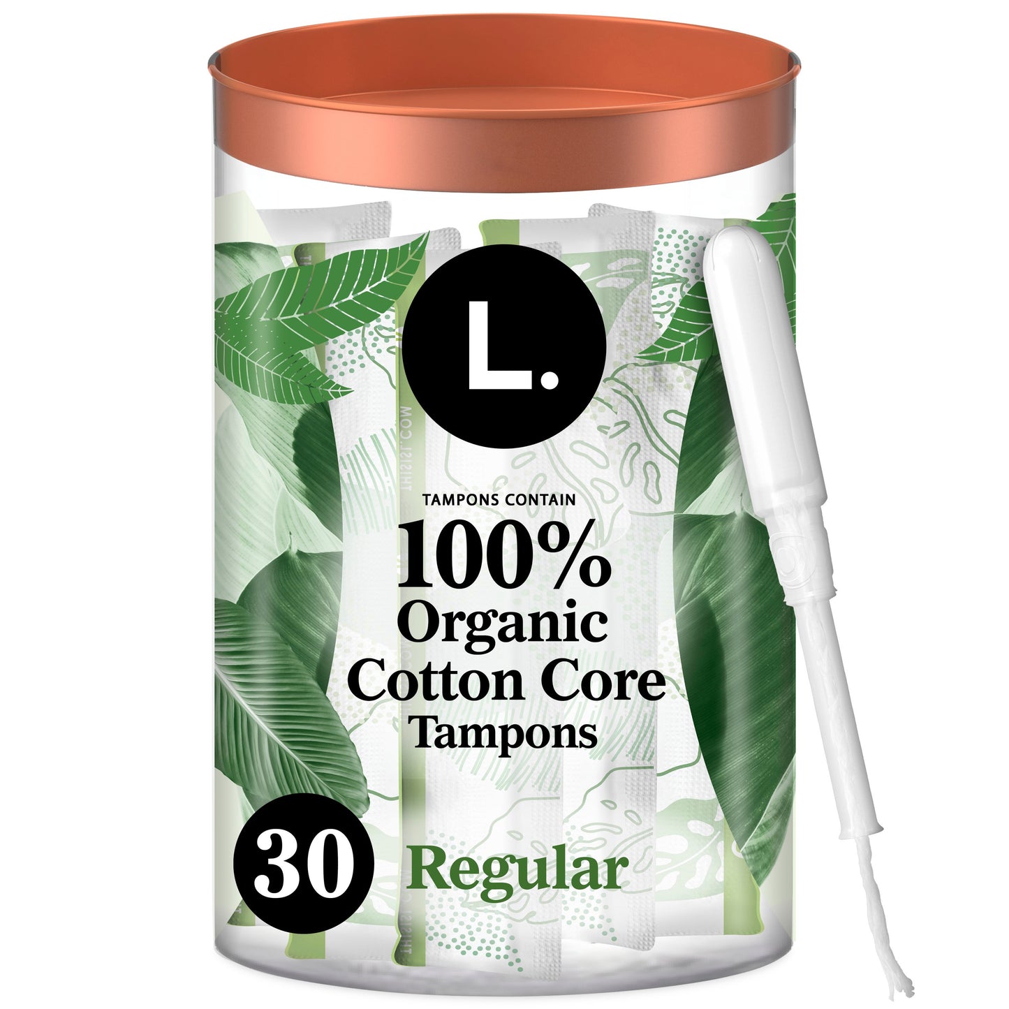 L. Cotton Tampons - Regular Absorbency