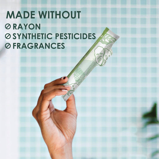 L. Organic Cotton Tampons Super Absorbency