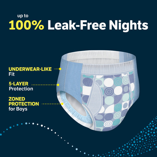 Goodnites Boys' Nighttime Bedwetting Underwear - Large (68-95 lbs)