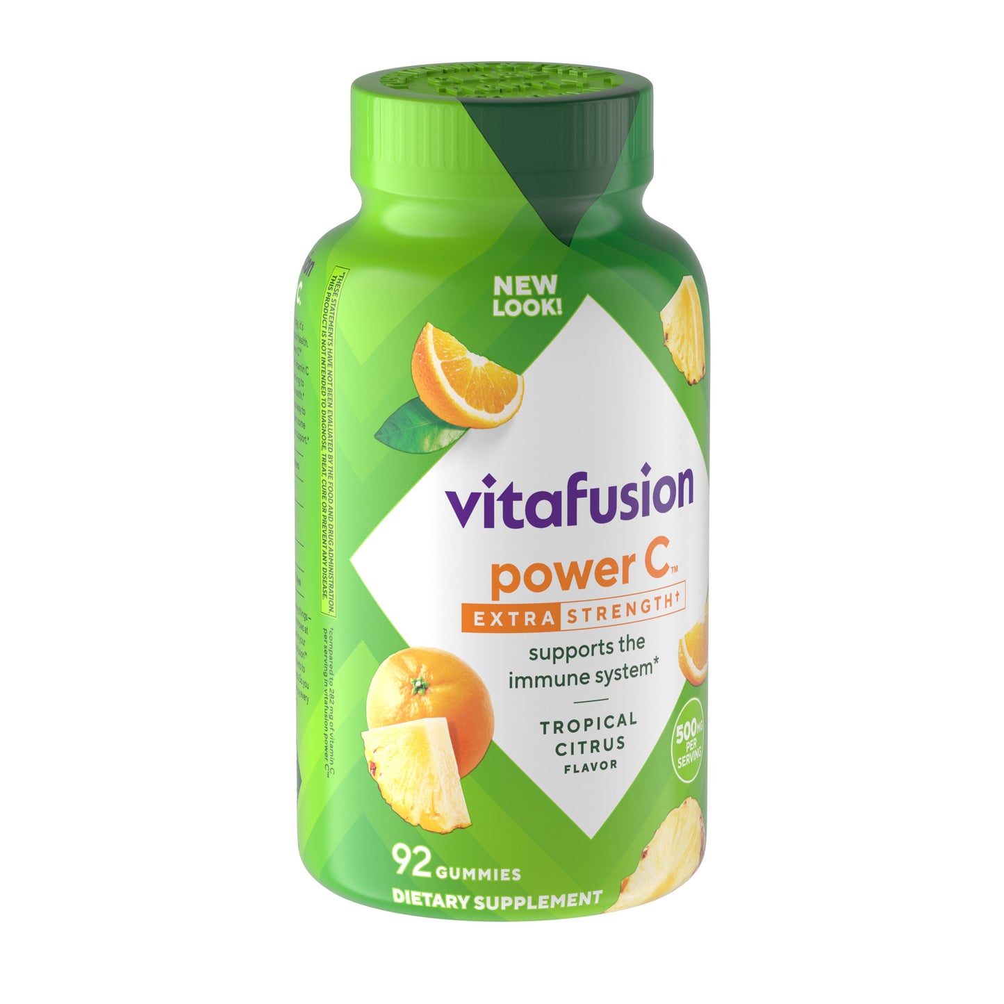 Vitafusion Power C Extra Strength 500 mg Gummies - Tropical Citrus