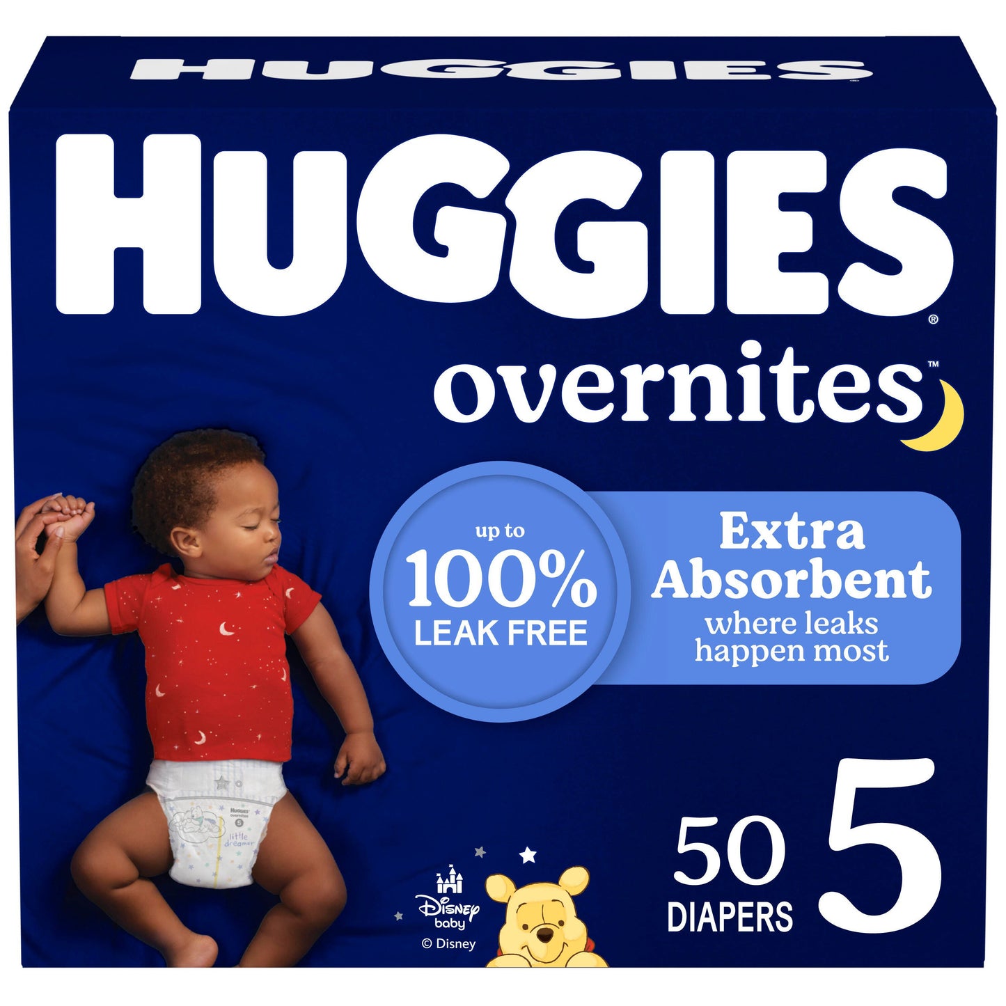 Huggies Overnites Nighttime Baby Diapers - Size 5
