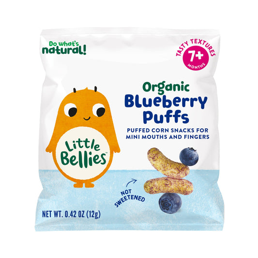 Little Bellies Organic Blueberry Puffs