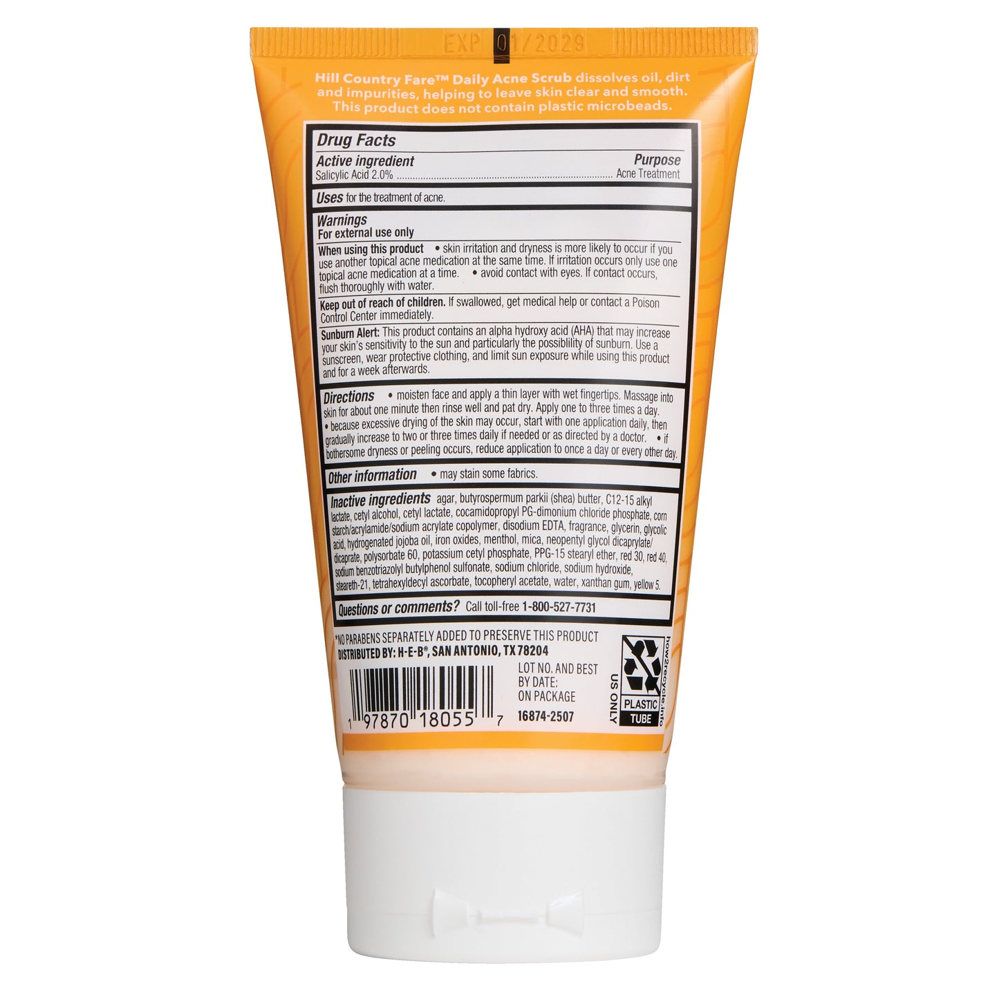 Hill Country Fare Daily Acne Scrub