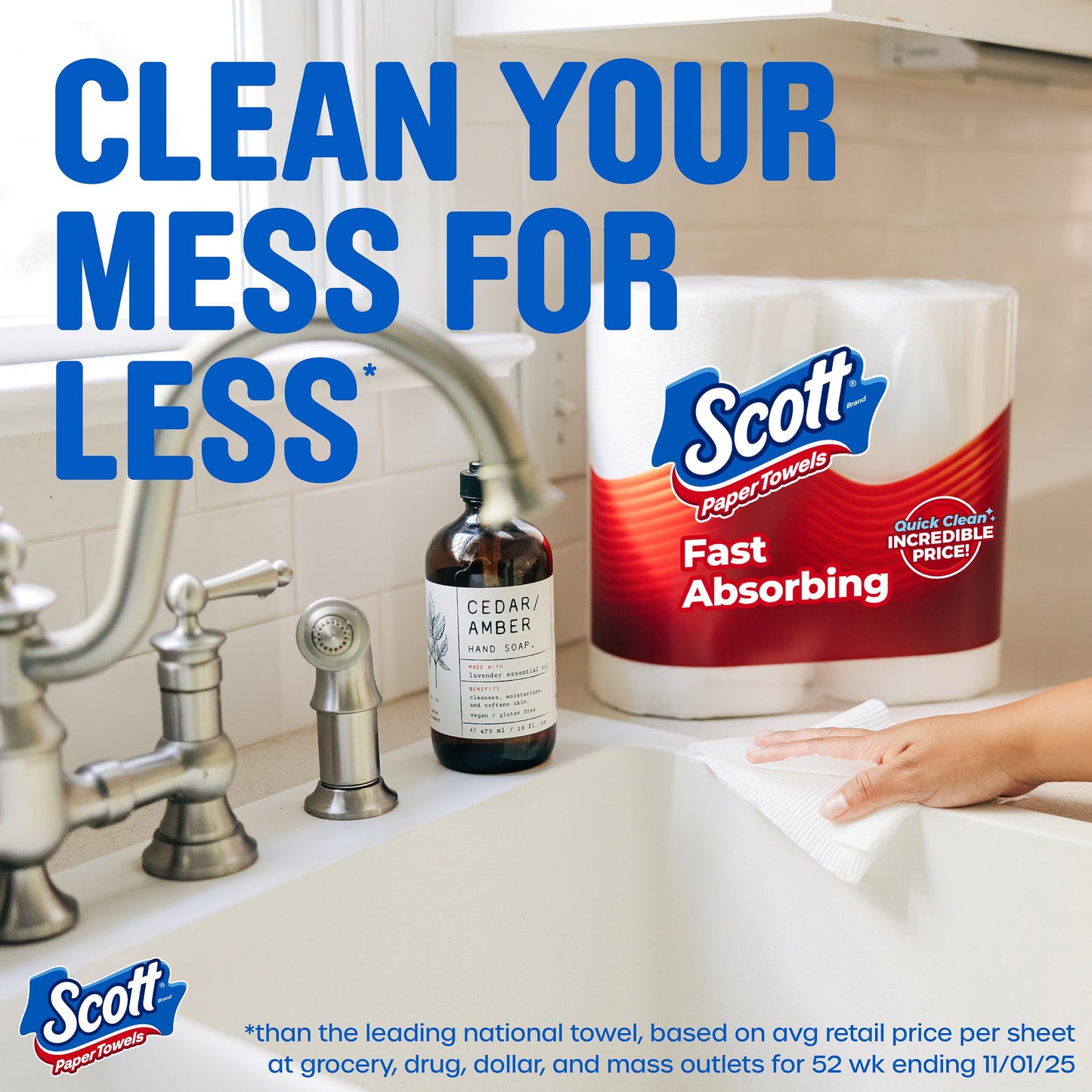 Scott Paper Towels, Choose-A-Sheet