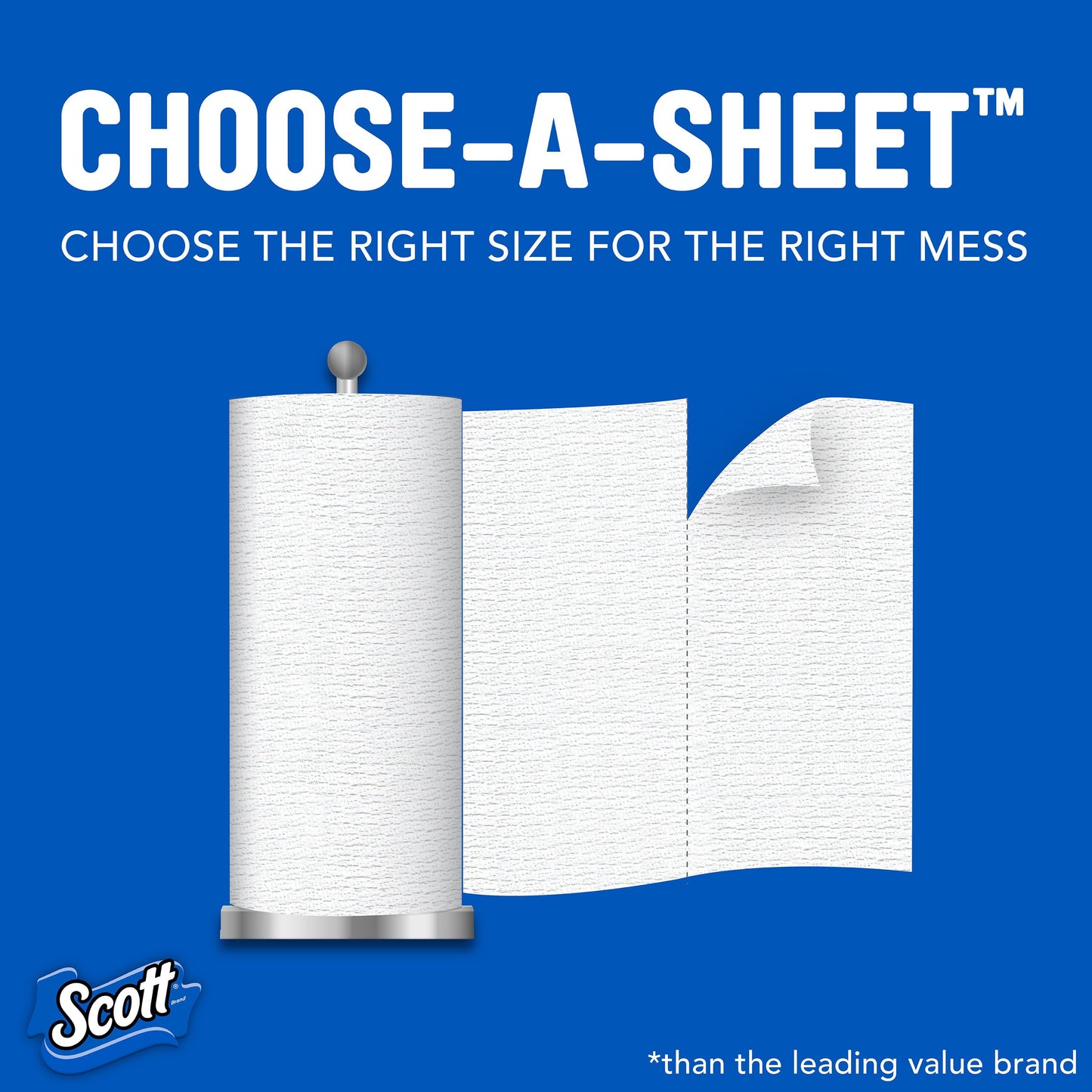 Scott Paper Towels, Choose-A-Sheet