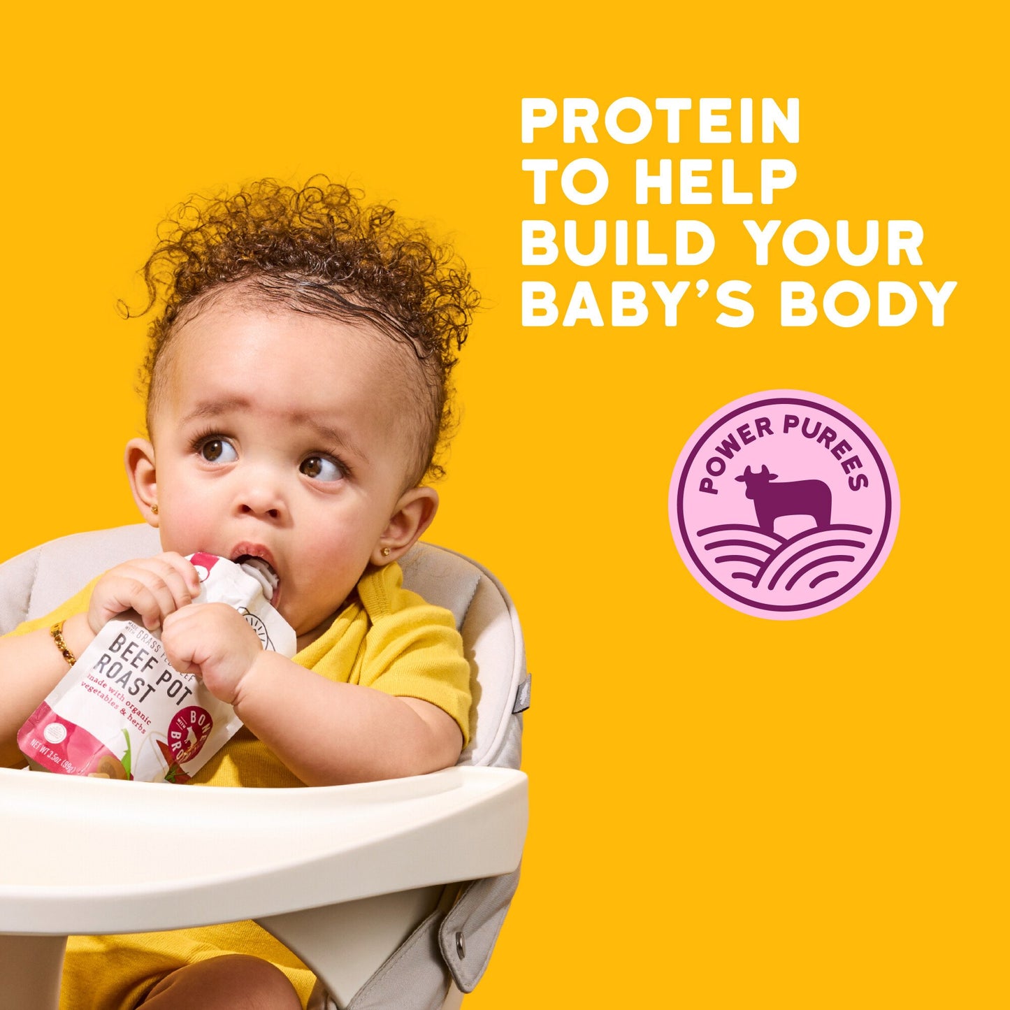 Serenity Kids Baby Food Pouch - Beef Pot Roast with Bone Broth