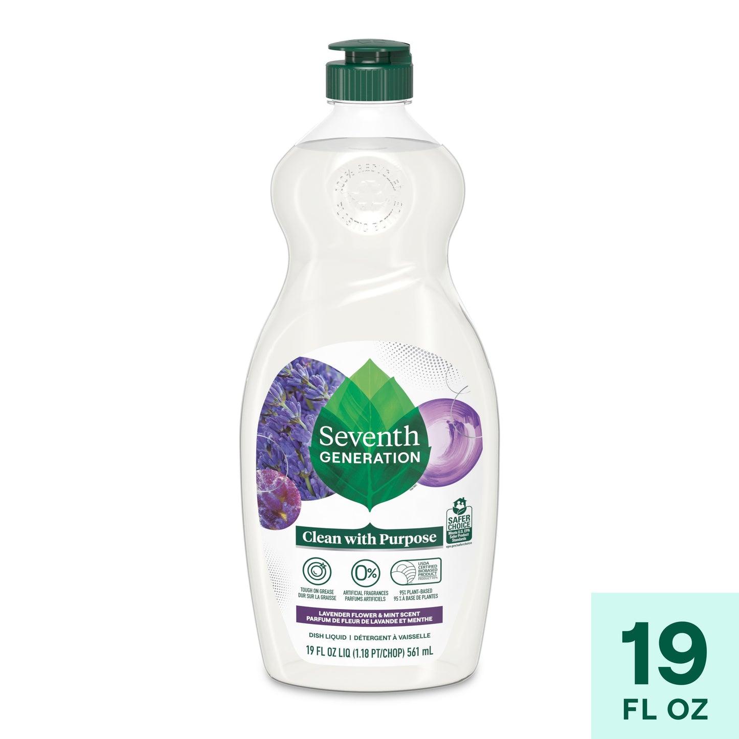 Seventh Generation Lavender Flower & Mint Dish Soap
