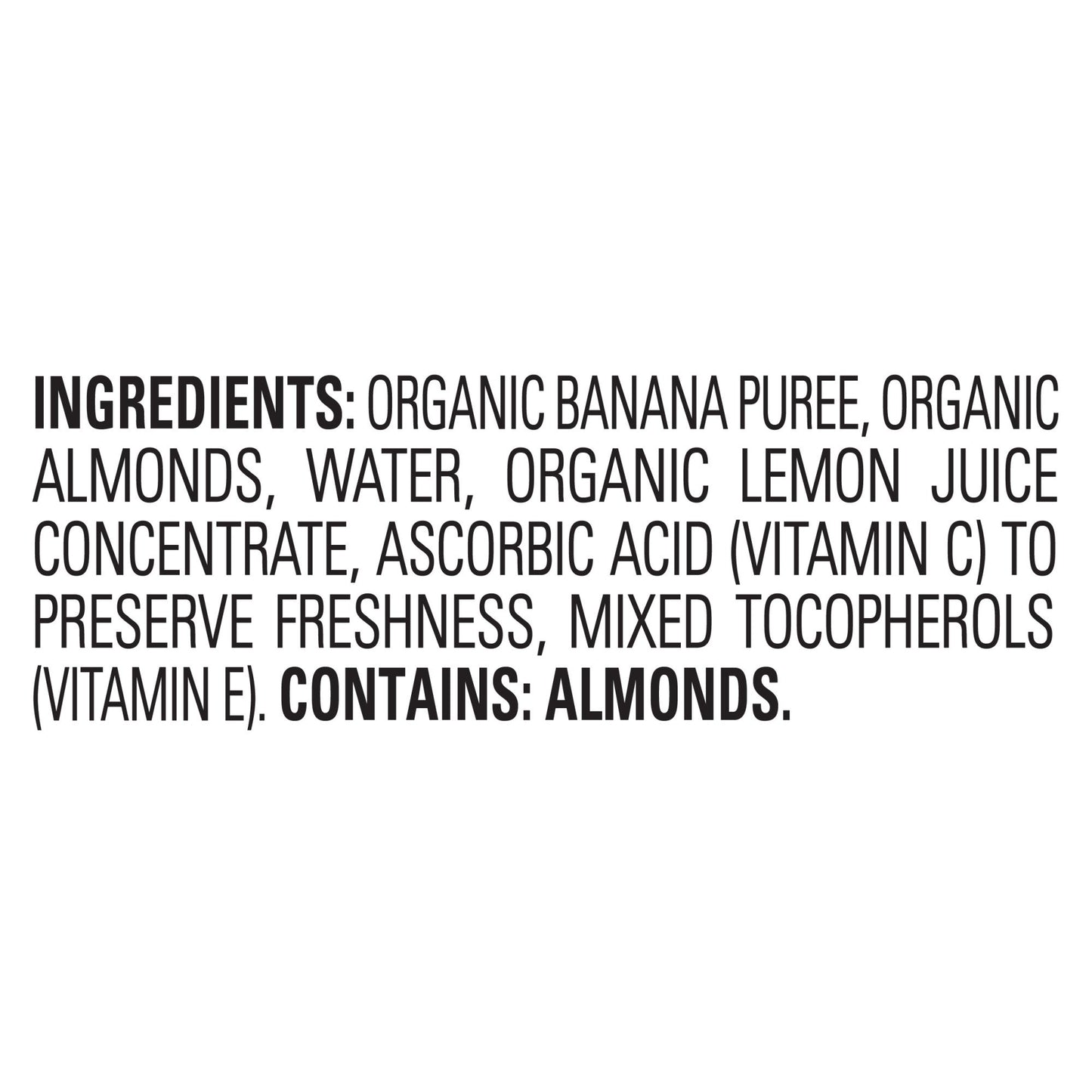Happy Baby Organics Nutty Blends Pouch - Bananas with Almond Butter